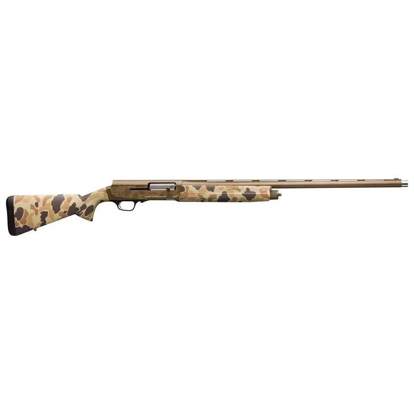 browning-a5-wicked-wing-shotgun-12-ga-3-5-chamber-camo-primary-1 Browning Firearms Browning A5 Wicked Wing Shotgun 12 ga 3.5" Chamber 4rd Magazine 28" Barrel Vintage Tan Camo