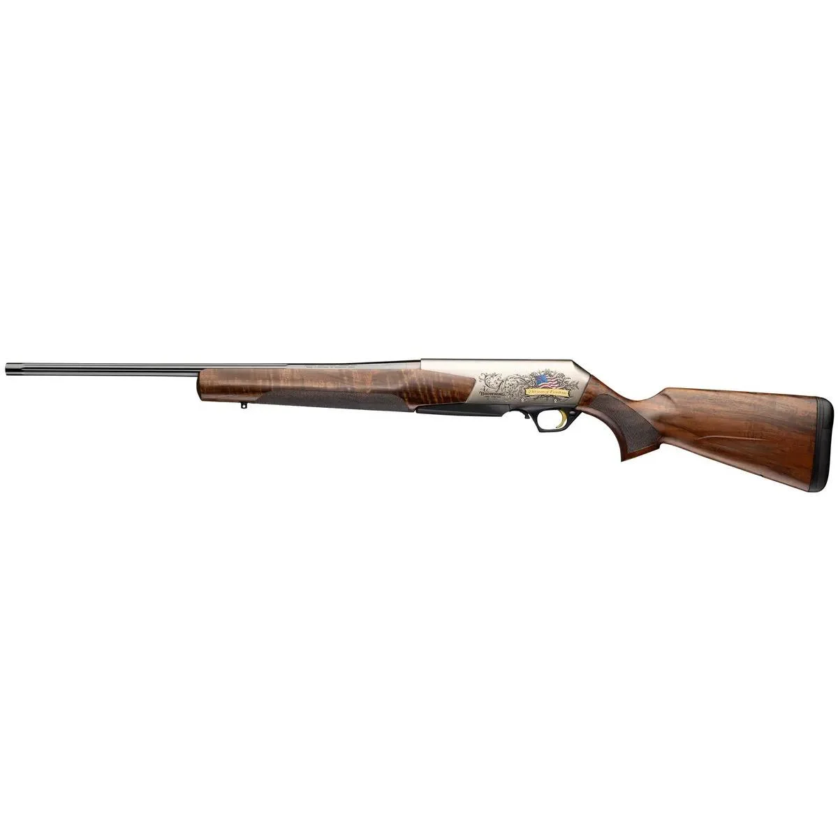 browning-bar-mk-4-300-win-mag-primary Browning Firearms Browning BAR MK 4 Medallion Auto Loading Americana Rifle .300 Win Mag 3rd Capacity 24" Barrel Walnut Stock