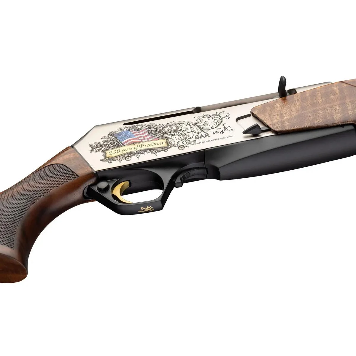 browning-bar-mk-4-7mm-primary Browning Firearms Browning BAR MK 4 Medallion Auto Loading Americana Rifle 7mm Rem Mag 3rd Capacity 24" Barrel Walnut Stock