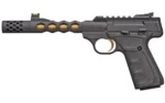 Browning Firearms Browning Buck Mark Plus Vision Black/Gold Suppressor Ready Handgun .22 LR 10rd Magazine 5.875" Threaded
