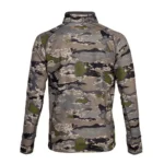 Browning Monroe 1/4 Zip Long Sleeve Shirt Ovix Camo M