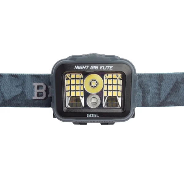 Browning Clothing Browning Night Gig Elite Headlamp 25-505 Lumens Blue