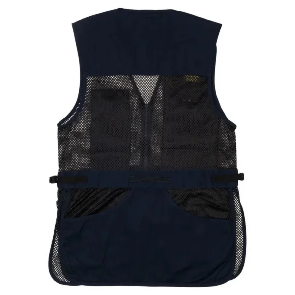 Browning Clothing Browning Trapper Creek Mesh Shooting Vest Navy and Black M