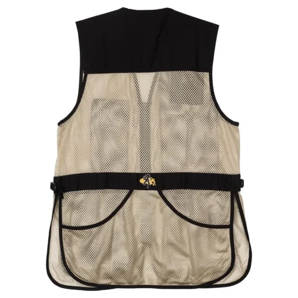 Browning Clothing Browning Trapper Creek Mesh Shooting Vest Black and Tan L