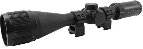 BSA Optics BSA Optix Rifle Scope - 4.5-18x44mm AO Illuminated BDC-8 Reticle Black