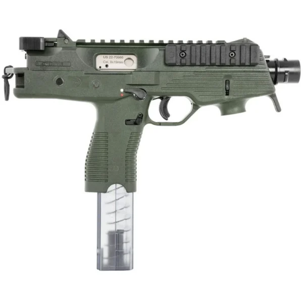 B&T TP9 9mm Semi-Auto Pistol 30rd Olive Drab