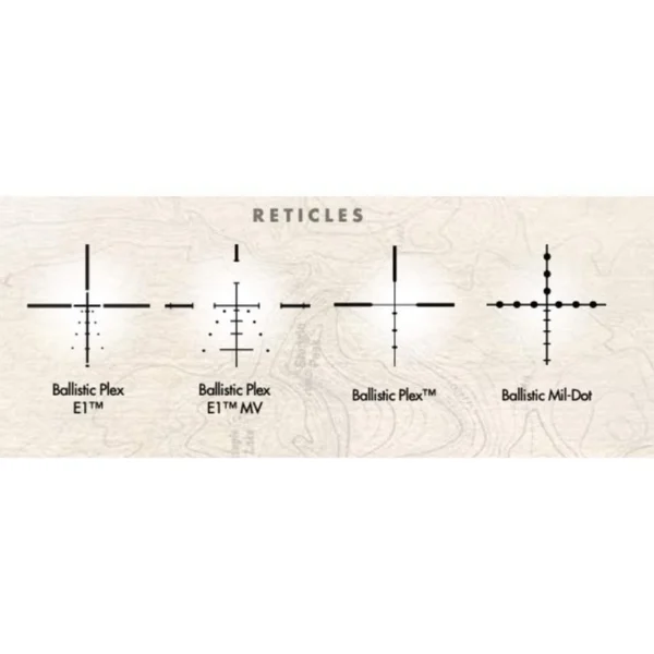 Burris Company Inc. Burris Fullfield E1 Rifle Scope 3-9x40mm 1" SFP Ballistic Plex E1 Non Illum. Matte Black