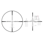 Burris Company Inc. Burris Veracity Rifle Scope - 5-25x-50 30mm MAD Low Knobs Ballistic E1 FFP Matte