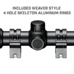Bushnell Banner 2 Rifle Scope 3-9x40 1" SFP DOA Quick Ballistic Non Illum. Black with Rings - alternate view 4