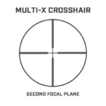 Bushnell Banner Rifle Scope 4-12x40mm 1" SFP Multi-X Non Illum. Black Matte