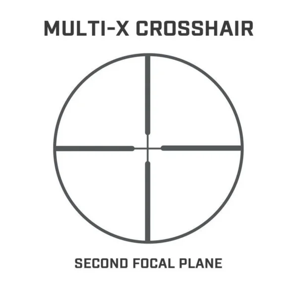 Bushnell Banner Rifle Scope 4-12x40mm 1" SFP Multi-X Non Illum. Black Matte