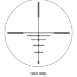 Bushnell Trophy Rifle Scope 3-9x40mm 1" SFP DOA 600 CF Matte Black