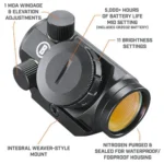 Bushnell Trophy TRS-25 Red Dot Sight 1x25mm 3 MOA Red Dot Reticle - alternate view 3