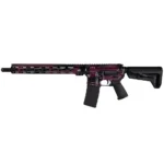 Shark Coast Tactical "Anime- Black Cherry" Rifle 5.56mm 10rd Magazine 16" Barrel 15" M-LOK Handguard California Compliant
