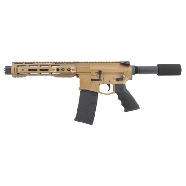 Juggernaut Tactical Juggernaut CA Roster AR-15 Handgun 5.56 10rd Magazine 8.5" Barrel Cerakote Burnt Bronze
