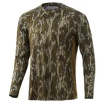Nomad Camo Pursuit Long Sleeve Shirt Mossy Oak Bottomland M