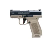 Century Arms Canik Mete MC9L Handgun 9mm Luger 17rd Magazines(2) 3.18" Barrel Optic Ready Black Slide FDE Frame