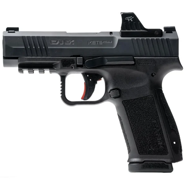 Century Arms Canik Mete MC9LS Handgun 9mm Luger 17rd Magazines(2) 3.64" Barrel Optic Ready Black w/MeCANiK MO1