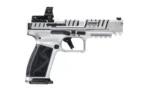 Century Arms Canik SFx Rival-S Chrome Handgun 9mm Luger 18rd Magazines (2) 5" Barrel Chrome with MO2 Optic - alternate view 4