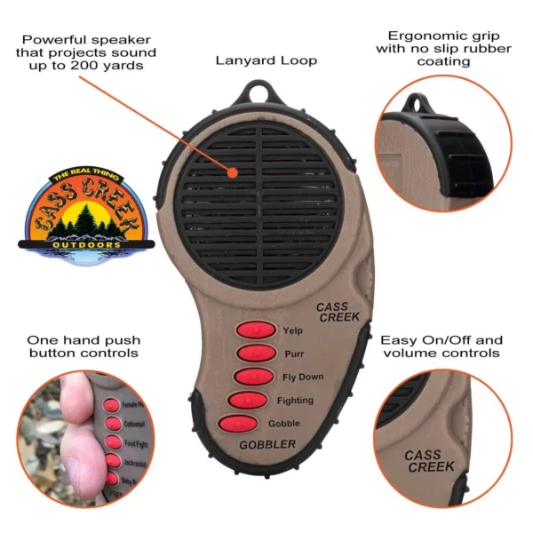 Altus Brands Llc - Pro-Ears Cass Creek Ergo Spring Gobbler Call
