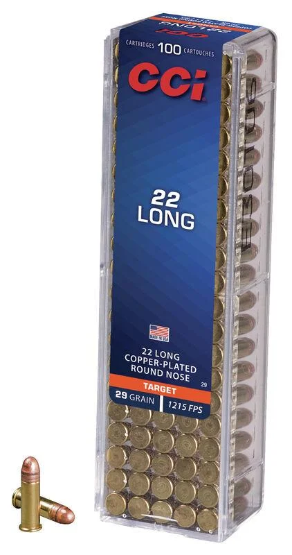 cci-22-long-rimfire-ammo-primary CCI Ammunition CCI 22 LONG CPRN 100/5000