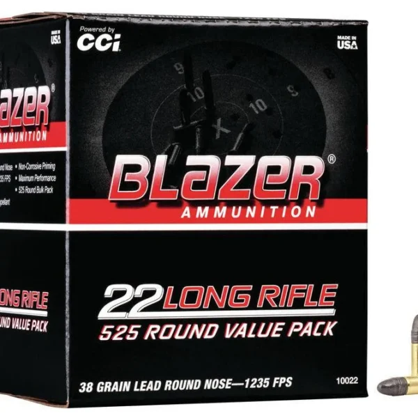 Blazer Ammunition BLAZER 22LR 38GR 525CT BX 525/5250
