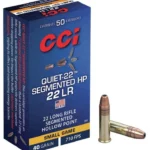 CCI Ammunition CCI QUIET SEGMENTED 22LR 40GR HP 50