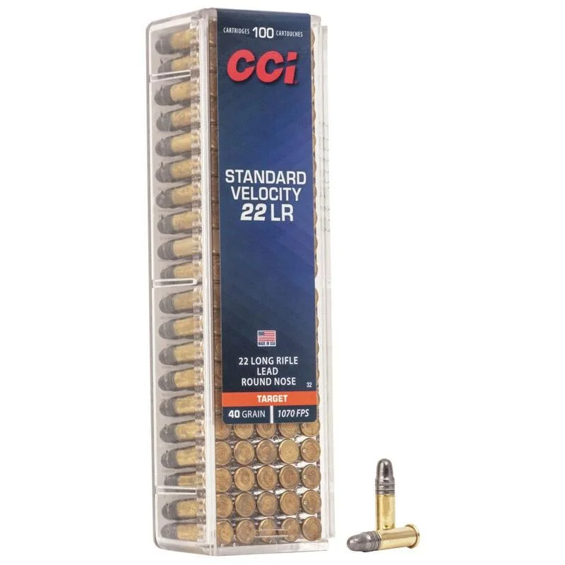 cci-standard-velocity-22-lr-ammo-primary CCI Ammunition CCI 22LR STANDARD VELOCITY 100/5000