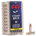 CCI Ammunition CCI "STINGER" 22LR HP 50/5000