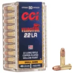 CCI Ammunition CCI 22LR VELOCITOR 40GR HP 50/5000