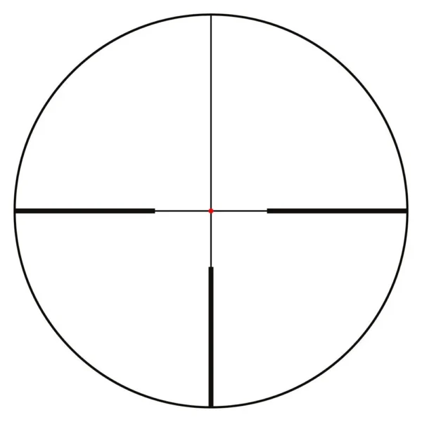 German Precision Optics GPO Centuri 4x Rifle Scope 3-12x44i 30mm SFP G4i Illum. Black