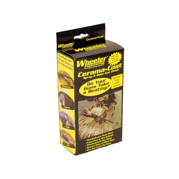 AOB Wheeler Engineering Cerama-Coat Firearm Finish - Black 2oz.