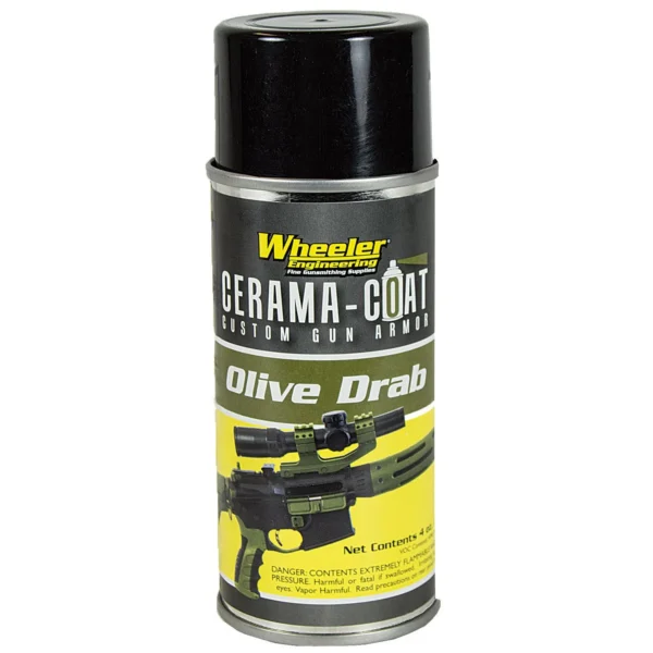 AOB Wheeler Engineering Cerama-Coat Firearm Finish - Olive Drab 2oz.