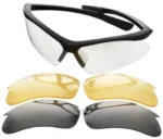 Champion Shooting Glasses Open Frame Black with Interchangeable Lens - alternate view 2