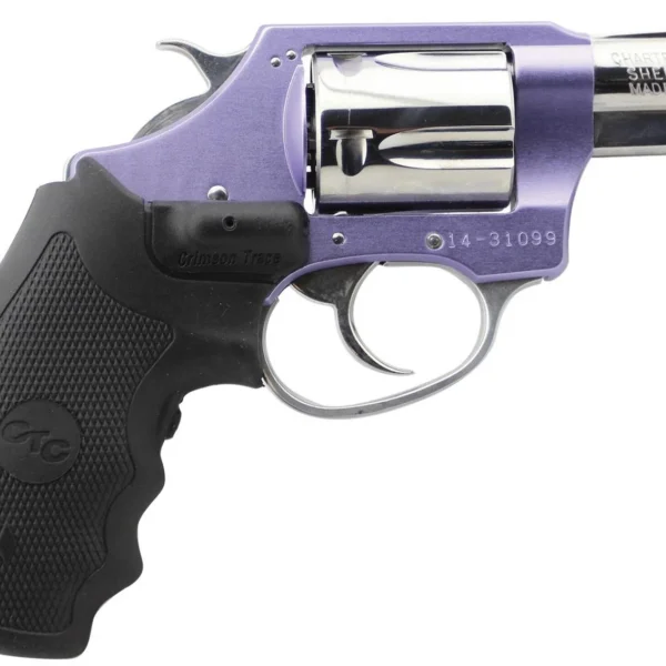Charter Arms - CHIC LADY .38 Special 2" 5rd Laser Grip Laser HammerLavender/Hi-Polish