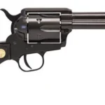 Chiappa Firearms USA Ltd Chiappa SAA 1873 Handgun .17HMR 6rd Capacity 4.75" Barrel Blued Black Plastic Grips