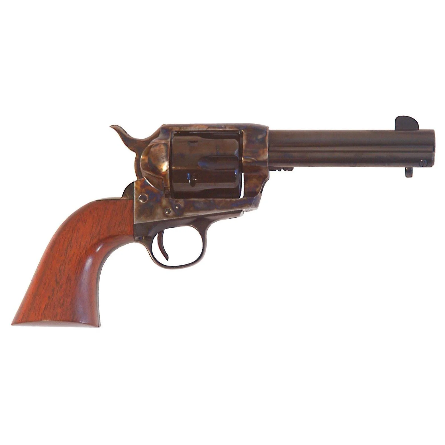 cimarron-frontier-45lc-primary Cimarron Fac Cimarron Firearms Frontier Pre-War Handgun .45 Colt 6rd Capacity 4.75" Barrel Case Hardened Frame