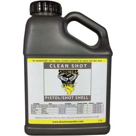 Shooter's World Shooters World Clean Shot Pistol Powder- 5lb