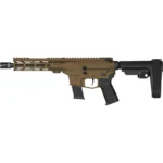 Cmmg Inc. CMMG Banshee Mk10 Pistol 10mm Auto 30rd Magazine 8'' Barrel Midnight Bronze w/Brace