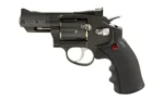 CROSMAN CORP Crosman CO2 Powered Dual Ammo Full Metal Snub Nose Air Revolver .177 cal - Black/Grey - alternate view 2