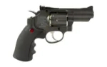 CROSMAN CORP Crosman CO2 Powered Dual Ammo Full Metal Snub Nose Air Revolver .177 cal - Black/Grey - alternate view 3