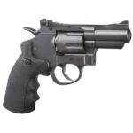 CROSMAN CORP Crosman CO2 Powered Dual Ammo Full Metal Snub Nose Air Revolver .177 cal - Black/Grey