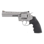 Colt Manufacturing Colt Python 357 Handgun .357 Mag 6rd Capacity 5" Barrel Matte Stainless with Black Hogue Grips