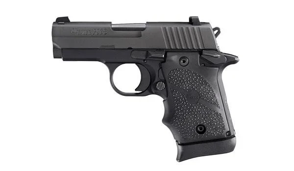 Sig Sauer Sig P938 9mm 3" 7rd Black Nitron Night Sights Black Rubber Grips