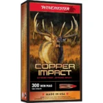 Winchester Ammunition Winchester Copper Impact Rifle Ammunition 300 WSM 180 gr. BT 2900 fps 20/ct