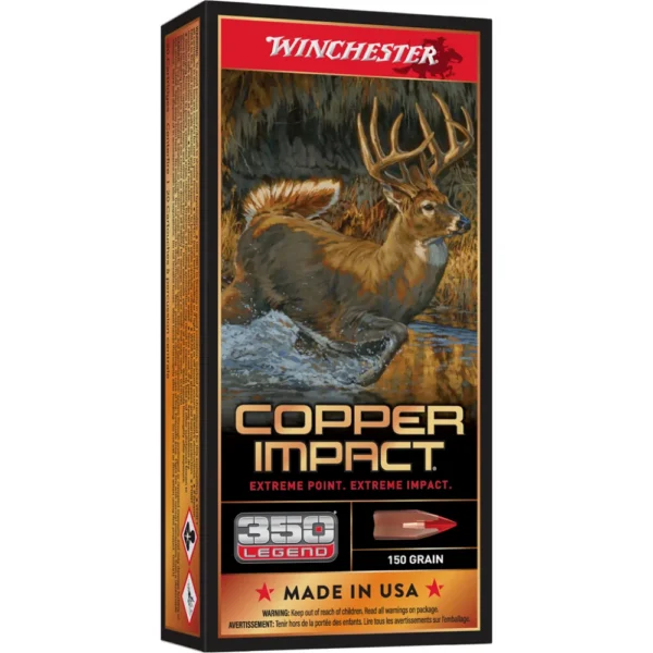 Winchester Ammunition WIN DEER XP COPPER 350LEG 150GR 20/2