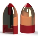 Power Belt Bullets Powerbelt AeroTip Copper-Plated Muzzleloader Bullets .54 cal 348 gr AERO CHP 15/ct