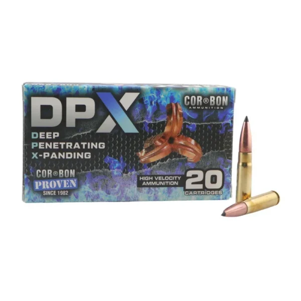 CorBon Ammo Cor-Bon DPX T-DPX Hunter Rifle Ammunition .300 Blackout 110gr PT 2400 fps 20/ct