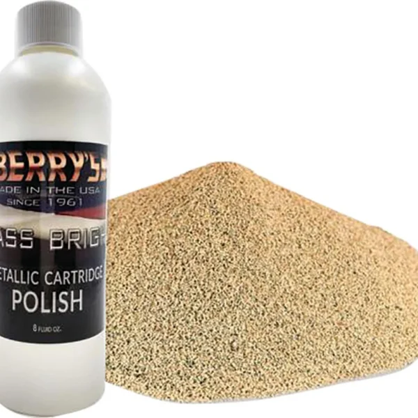 Berry's Mfg Berry's Corn Media (6 lb.) & Brass Polish Combo (8 oz.)