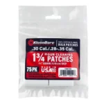 Kleen Bore KleenBore Cotton Patches 1 3/4" Square .28-.35 Cal 75/ct